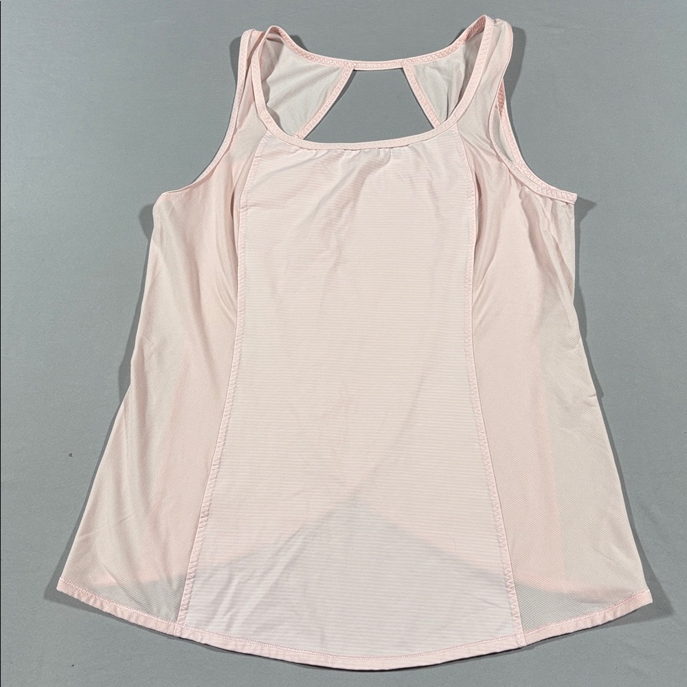 Lululemon Run Speed Squad Tank Tonka Stripe Pretty Pink Size 12